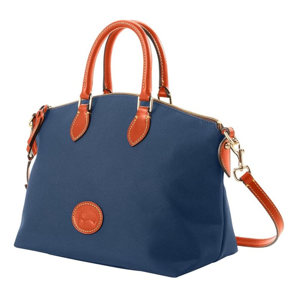 Dooney & Bourke Nylon Satchel - Navy - Picture 2 of 6